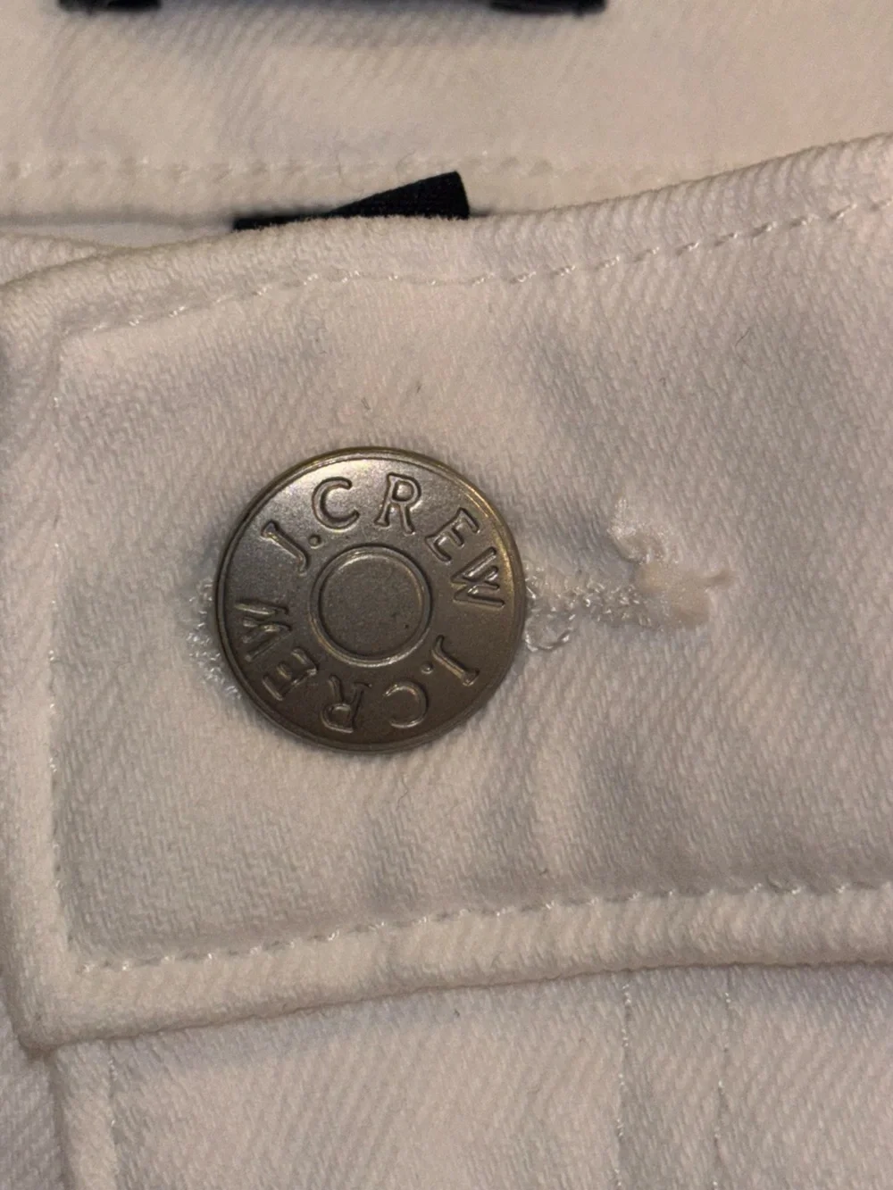 NWT J.Crew Flex Slim Fit White Chino Pants Jeans Men’s 33x32 Never Worn - Picture 3 of 9